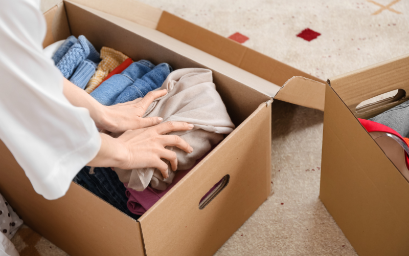 Declutter, Discard and Donate